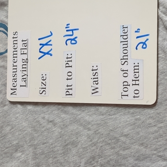 Aeropostale Light Gray and Blue USA Muscle Tank Top size XXL - Picture 5 of 5